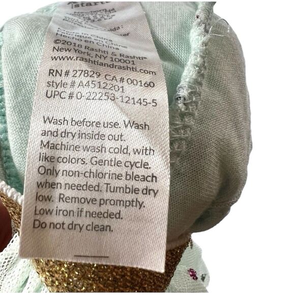 Baby Starters Tulle Ruffle Tutu Skirt Newborn Gold Glitter Dot Mesh Partywear - Picture 6 of 6